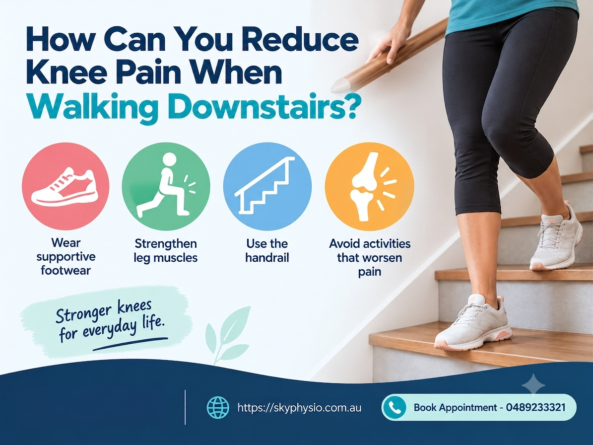 How Can You Reduce Knee Pain When Walking Downstairs? 