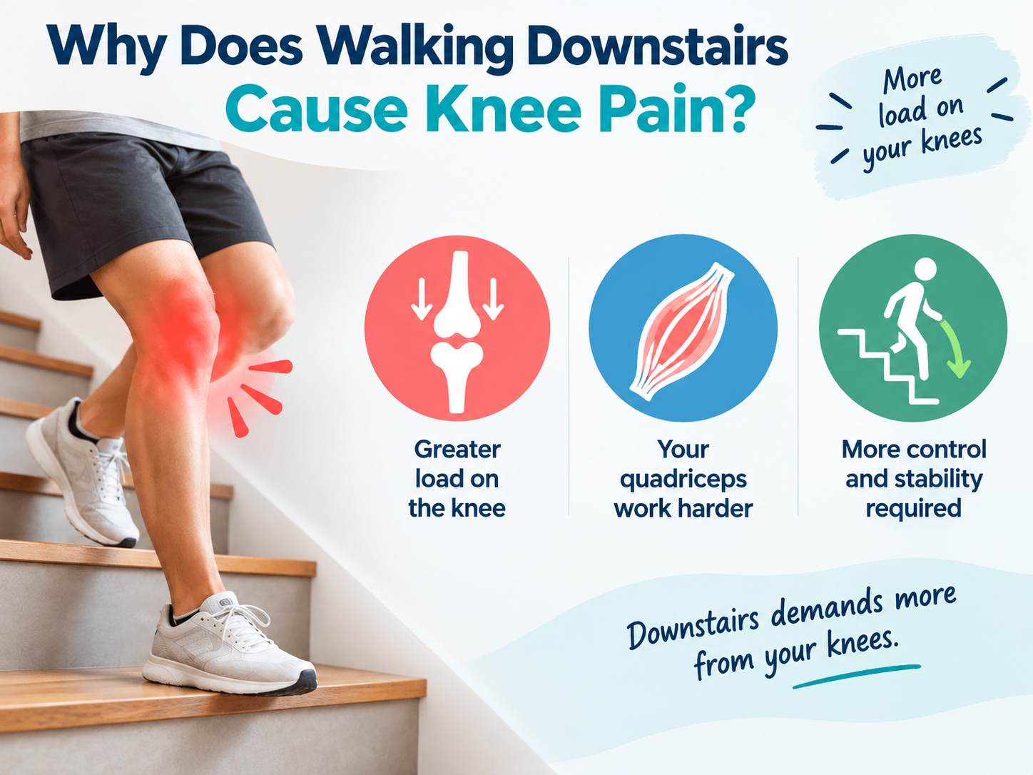 Knee Pain When Going Downstairs